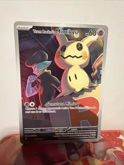 Pokemon TCG Ascended Heroes Team Rocket’s Mimikyu 238/217 Illustration Rare - Image 2