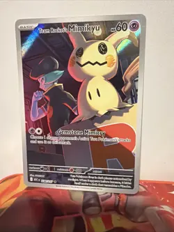 Pokemon TCG Ascended Heroes Team Rocket’s Mimikyu 238/217 Illustration Rare - Image 4