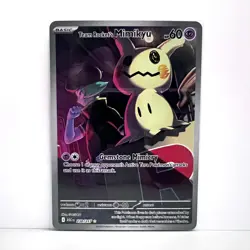 Pokemon TCG - Team Rocket's Mimikyu 238/217 Me: Ascended Heroes Holo NM! - Image 1