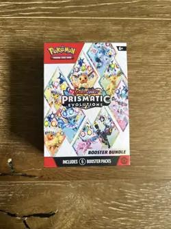 Pokemon Scarlet and Violet Prismatic Evolutions Booster Bundle *SEALED* - Image 1