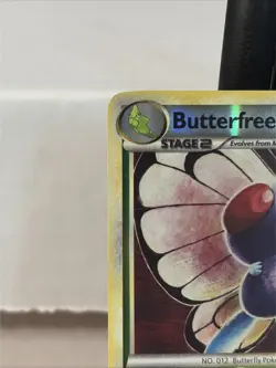 Butterfree 16/123 Rare HGSS HeartGold & SoulSilver Pokemon Reverse Holo NM - Image 5