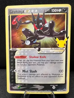 Greninja Star SWSH144 Promo Pokemon Sword & Shield Promo Holo - Image 1