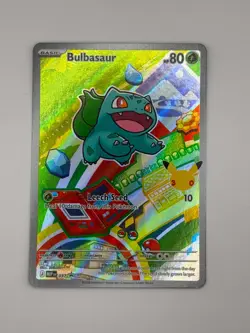 2026 Pokemon Mega Evolution First Partner Collection Promo Bulbasaur 037 - NM - Image 1