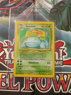 Pokemon Base Set Venusaur Holo Rare - Image 1