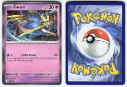 Zacian (Prerelease) 015 Holo Promo ME: Mega Evolution Promo Pokemon Holo NM - Image 1