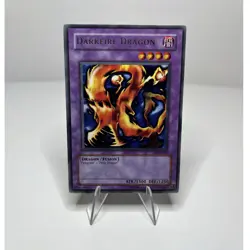 Darkfire Dragon Fusion Rare LOB-019 Unlimited English Near Mint 2 - Image 1