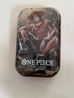 One Piece CCG Tin Pack Vol. 2 Ace Ver. English *New/Sealed* - Image 1
