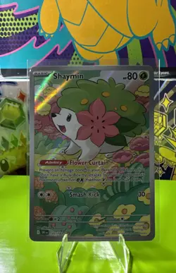 2025 Pokemon Shaymin 185/182 Sv10: Destined Rivals Holo - Image 1