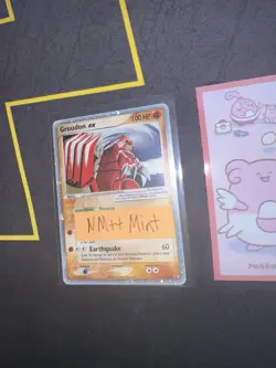 Pokemon Card Groudon EX Holo Black Star Promo # 038🔥PSA Grade🔥034 💎NM ++💎 - Image 1