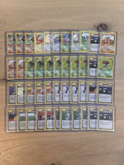 VINTAGE POKEMON WOTC RARE LOT - 44 CARDS - Image 1