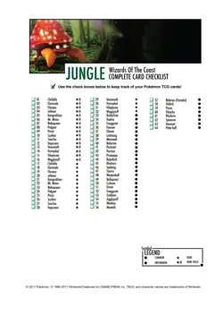 Pokemon Jungle set cards bargain prices for quantity pick your card EX unplayed - Image 2