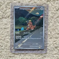 Pokemon Kangaskhan Illustration Rare Full Art Holo Card 204/182 DRN Set - Image 1