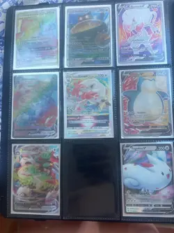 Pokemon Card Binder Collection Modern/Vintage 126 Cards - Image 3