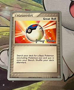 Great Ball 92/112 Fire Red & Leaf Green World Championship Pokemon Card NM - Image 1