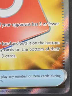 Pokemon TCG: Chaos Rising - Special Red Card (113/086) Full Art Holo Trainer - Image 4