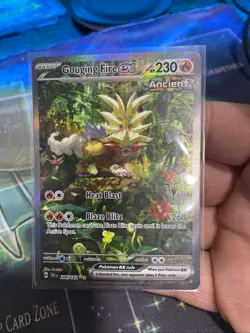Pokemon TCG Gouging Fire EX Holo Card 204/162SV05: Temporal Forces Nm - Image 1