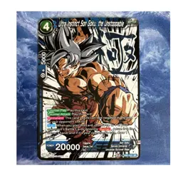 Dragon Ball Super Card Game Ultra Instinct Son Goku DB1-021 SR - Image 1