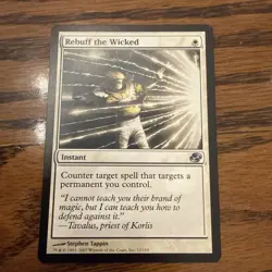 Rebuff the Wicked 12 Uncommon Planar Chaos Magic: The Gathering Lightly Played - Image 1