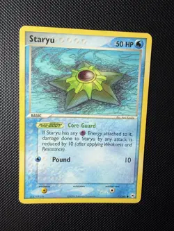 NM Staryu 75/101 Hidden Legends Common Pokemon Card - Image 1