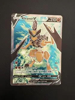 NM Kleavor V (Full Art) - SWSH248 Sword & Shield Promo Cards Promo Pokemon Card - Image 1