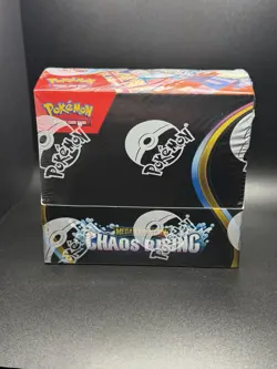 Pokemon Chaos Rising Booster Box New Sealed - Image 1