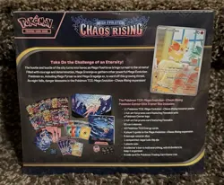 Pokemon TCG Chaos Rising Pokemon Center Elite Trainer Box ETB Factory Sealed - Image 2