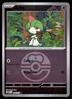 Ralts (Love Ball) 087/217 Common Ascended Heroes Pokemon Reverse Holo Near Mint - Image 1