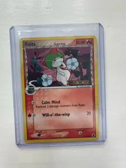 Pokemon Ralts 61/101 Reverse Holo Dragon Frontiers Stamped HP - Image 1
