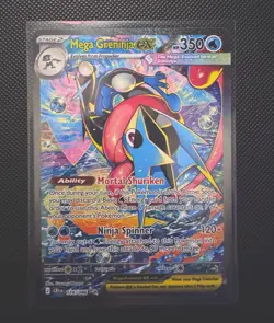 The Pokemon Company Mega Greninja EX 116/86 Chaos Rising Full Art Holo UR - Image 1