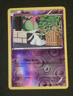 Pokemon TCG Ralts 59/113 Reverse Holo Legendary Treasures NM/VLP - Image 1