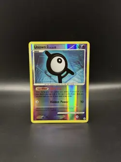Unown A B C 65 66 67/130 Diamond and Pearl Reverse Holo Pokemon TCG - Image 2