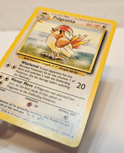 Pidgeotto 22/102 Rare Unlimited Base Set Pokemon 1837 - Image 2