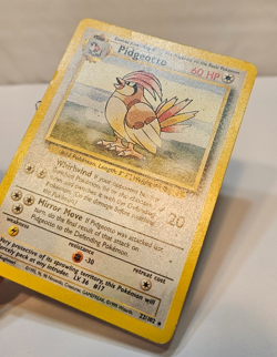 Pidgeotto 22/102 Rare Unlimited Base Set Pokemon 1837 - Image 3