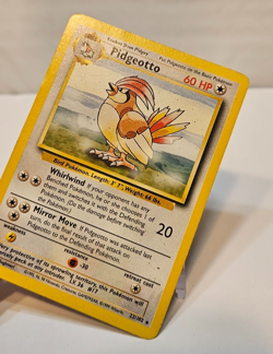 Pidgeotto 22/102 Rare Unlimited Base Set Pokemon 1837 - Image 4