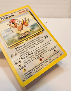 Pidgeotto 22/102 Rare Unlimited Base Set Pokemon 1837 - Image 5
