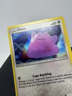 Ditto Detective Pikachu Holo 17/18 Pokemon TCG LP - Image 2