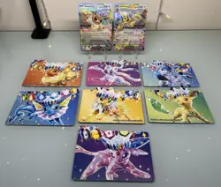 Pokemon Prismatic Evolutions Stamped Eevee Ex 075/131 Stamped Jolteon Ex 030/131 - Image 2