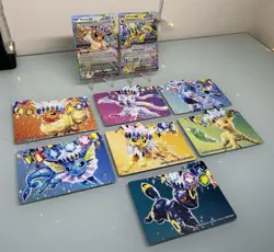 Pokemon Prismatic Evolutions Stamped Eevee Ex 075/131 Stamped Jolteon Ex 030/131 - Image 3