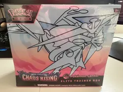 Pokemon Mega Evolution-Chaos Rising Pokemon Center Elite Trainer Box | SEALED - Image 1