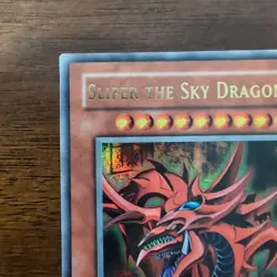 Yu-Gi-Oh Egyptian God Card Set Ultra Rare Slifer GBI-001 Obelisk 002 Ra 003 - Image 2