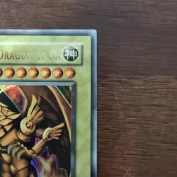 Yu-Gi-Oh Egyptian God Card Set Ultra Rare Slifer GBI-001 Obelisk 002 Ra 003 - Image 5