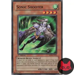 Yugioh Sonic Shooter SD8-EN002 Common 1st Edition NM - Image 1