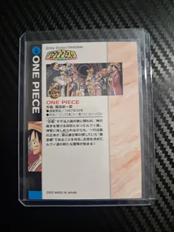Luffy 2002 PROMO JUMP ILLUSTRATED COLLECTION ONE PIECE JUMP FEST CARD VINTAGE - Image 2