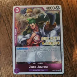 , English One Piece Zoro-Juurou - OP05-067 - P (Judge Pack Vol. 3) - - Image 1