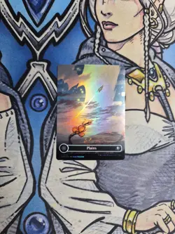 1x Plains FOIL Full Art 262 - NM/M EOE MTG Magic - Image 1