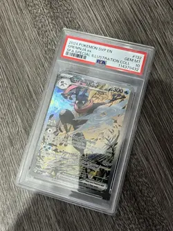 Pokemon TCG Greninja EX SVP132 Black Star Promo Full Art Card PSA 10 - Image 1