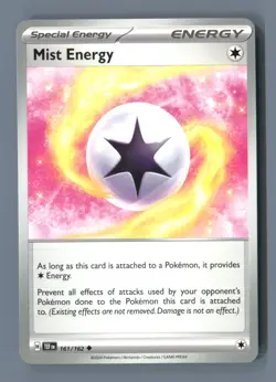 Mist Energy 161/162 Uncommon Temporal Forces Pokemon Near Mint - Image 1