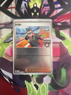 Pokemon Judge 076/088 - Stamped STAFF Promo - Regional - Perfect Order - Image 1