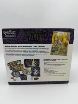 Pokemon TCG: SV04.5 Paldean Fates Elite Trainer Box Opened No Promo FREE BOOster - Image 3
