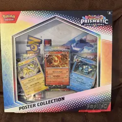 Pokemon TCG: Prismatic Evolutions - Poster Collection - New & Sealed - Image 1